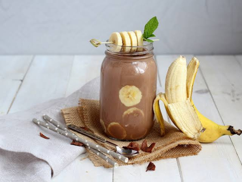 Milkshake Nutella banane