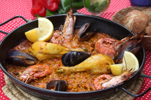 Paella mixte 