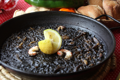 Paella Noire à la Sépia 