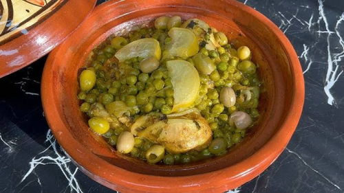 جلبانة في الفرن
