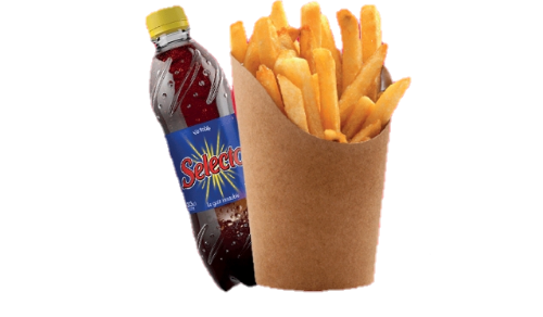 Menu frite boisson