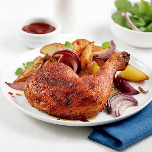 دجاج محمر -  Poulet rôti 