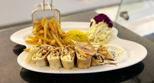 Plat Chawarma arabi