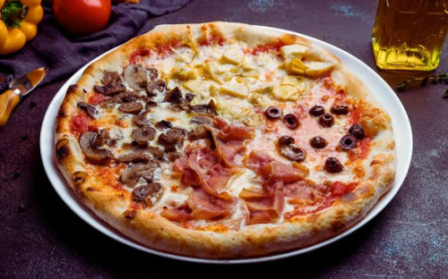 Pizza quatre saisons 