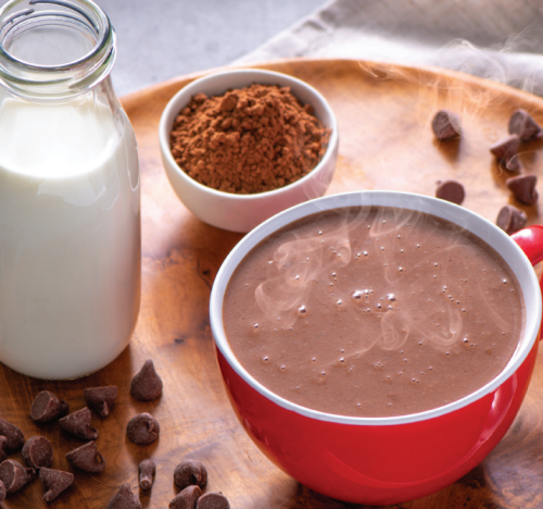 Lait au chocolat