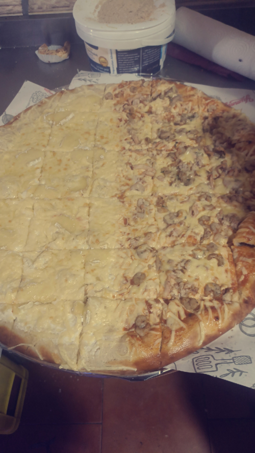 Pizza crevette