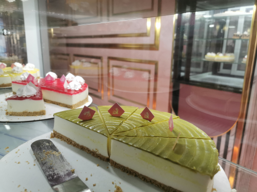 Cheesecake pistache