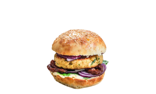 Burger Poulet Mariné