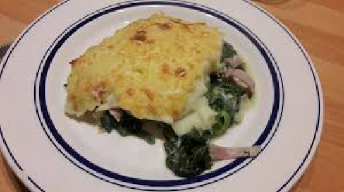 Gratin d'epinard قرتان سبانخ