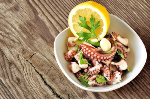 Salade de poulpe