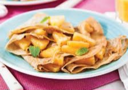 Crêpe ananas 
