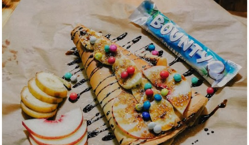 Crêpe bounty 