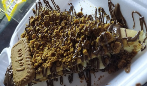 Crêpe lotus