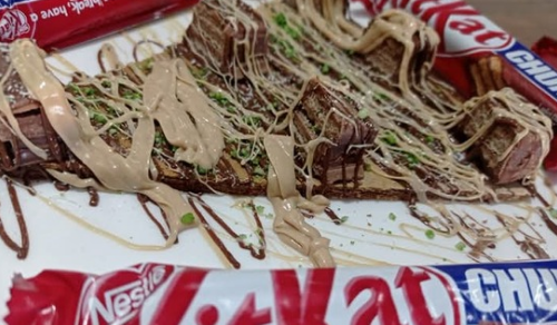 Crêpe kitkat 