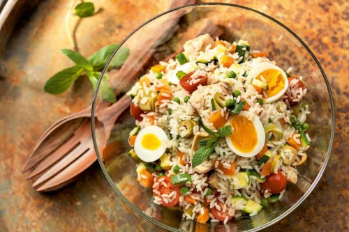 سلطة الروز — Salade de riz