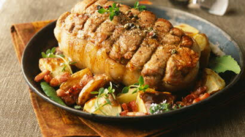 روتي دﭬو — Rôti de veau