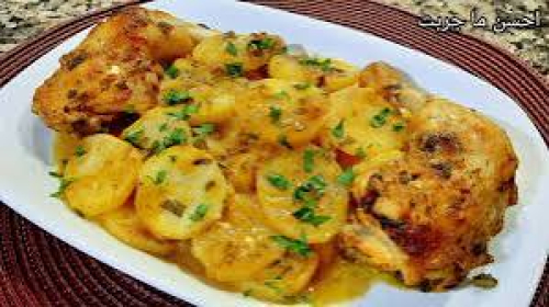بطاطا في الفرن - Pommes de terre au four