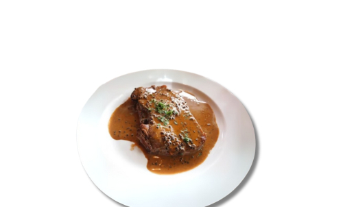 Entrecôte  sauce au poivre