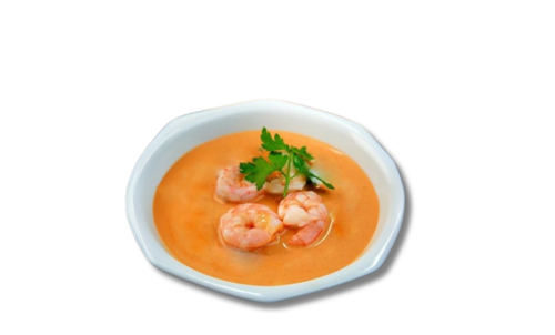 La bisque de crevettes