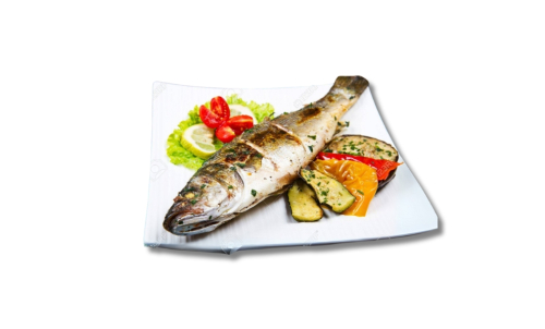 Loup de mer grillé