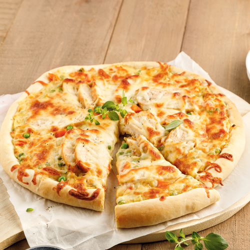 PIZZA POULET HACHÉE 