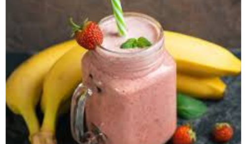 Fraise + banane _ فراولة + موز