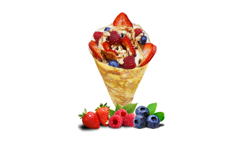 Crêpe 3 fruits