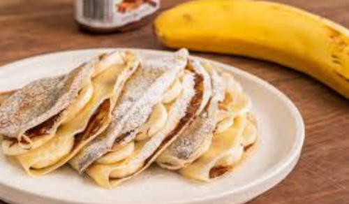 Crêpe nutella banane