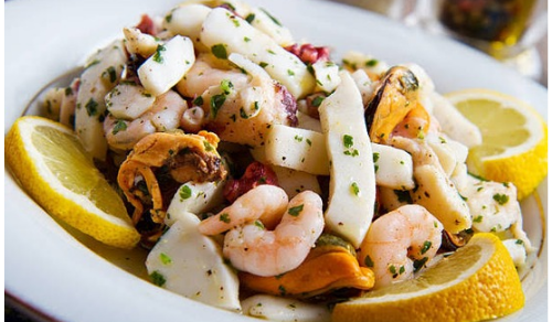 Salade fruits de mer 