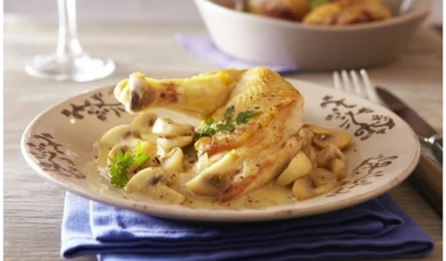 Poulet a la Crème 