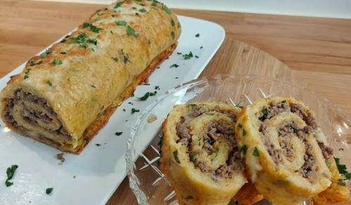 Roulé ala viande hachée 