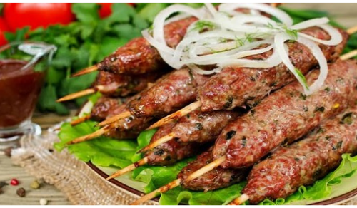 Grillade kebab viande
