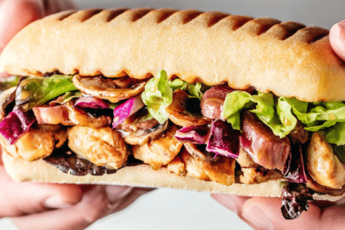 Sandwichs poulet marines 