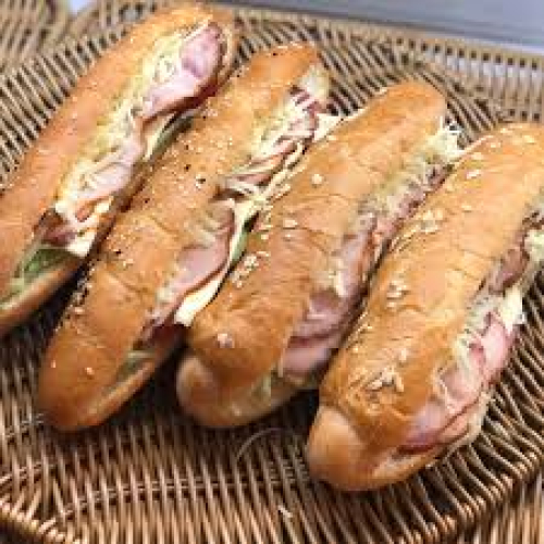 Sandwiches poulet fumé