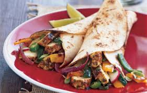 Sandwiches fajitas