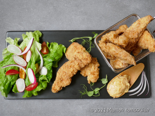 Plat poulet pannes 