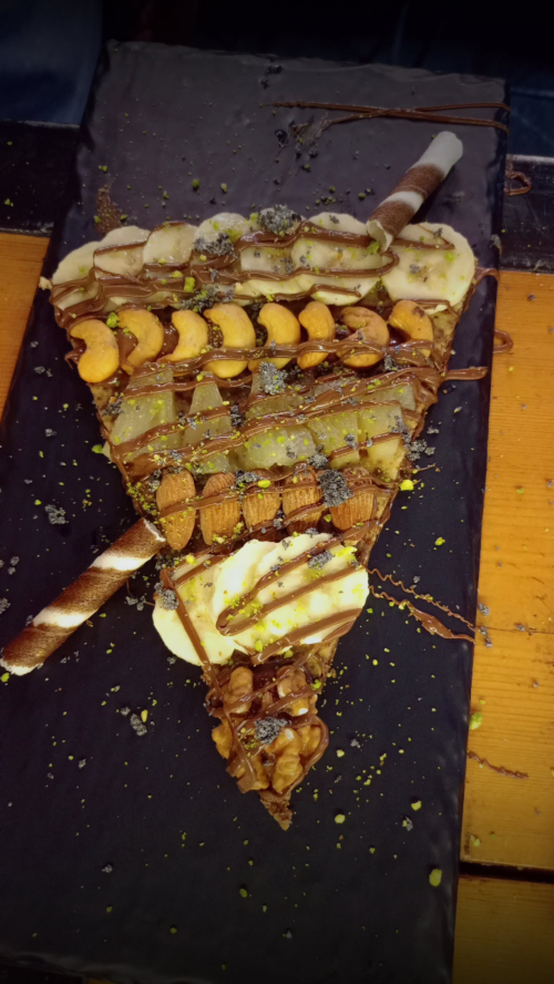 Crêpe noix _ كراب مكسرات