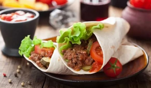 FAJITAS VIANDE HACHÉE 