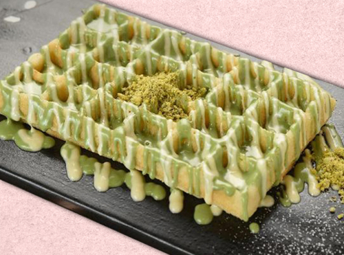 Gaufre  pistache