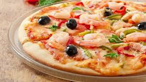 Pizza crevette