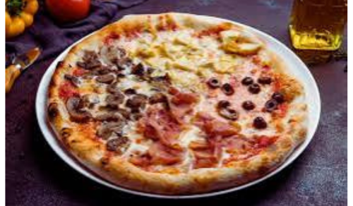 Pizza 4 goût