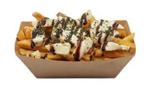 Frites gratiné camembert 
