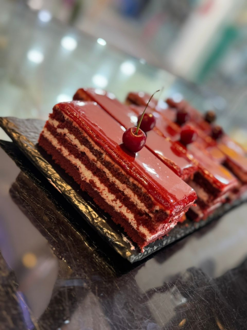 Gâteau red velvet 