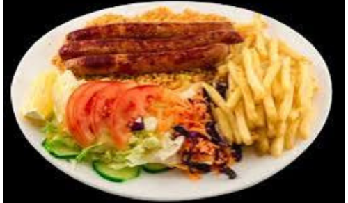 Demis plat merguez 