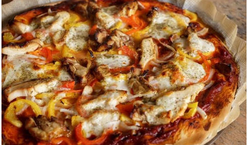 Pizza poulet fumé camembert 