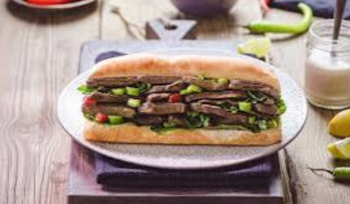 Sandwich kebab 