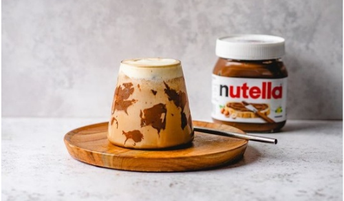 Nutella Iced Latte