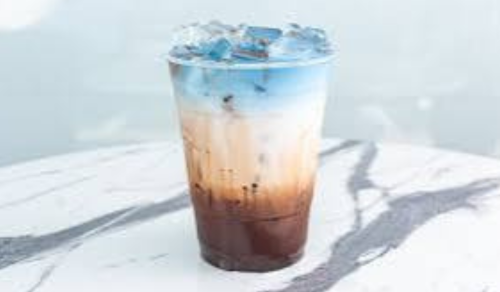 Iced Blue Latte