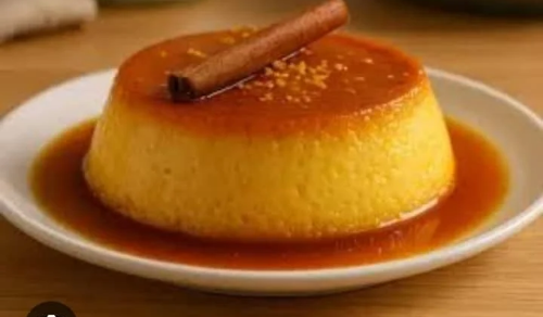 Flan a la cannelle 