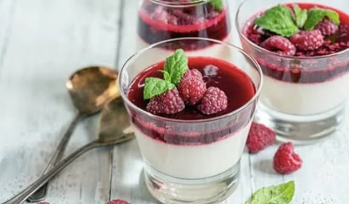 Panna cotta italienne 